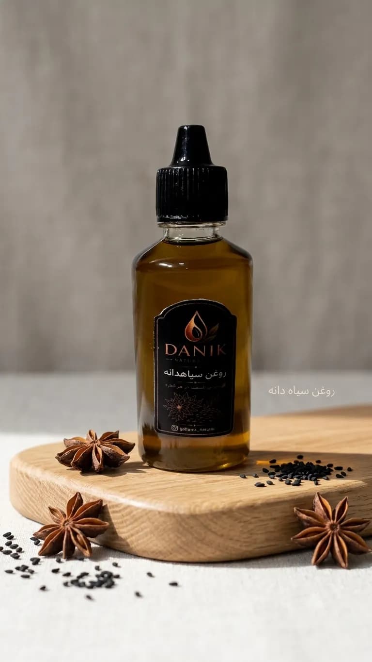 روغن سیاهدانه دانیک – ۶۰ میلی‌لیتر