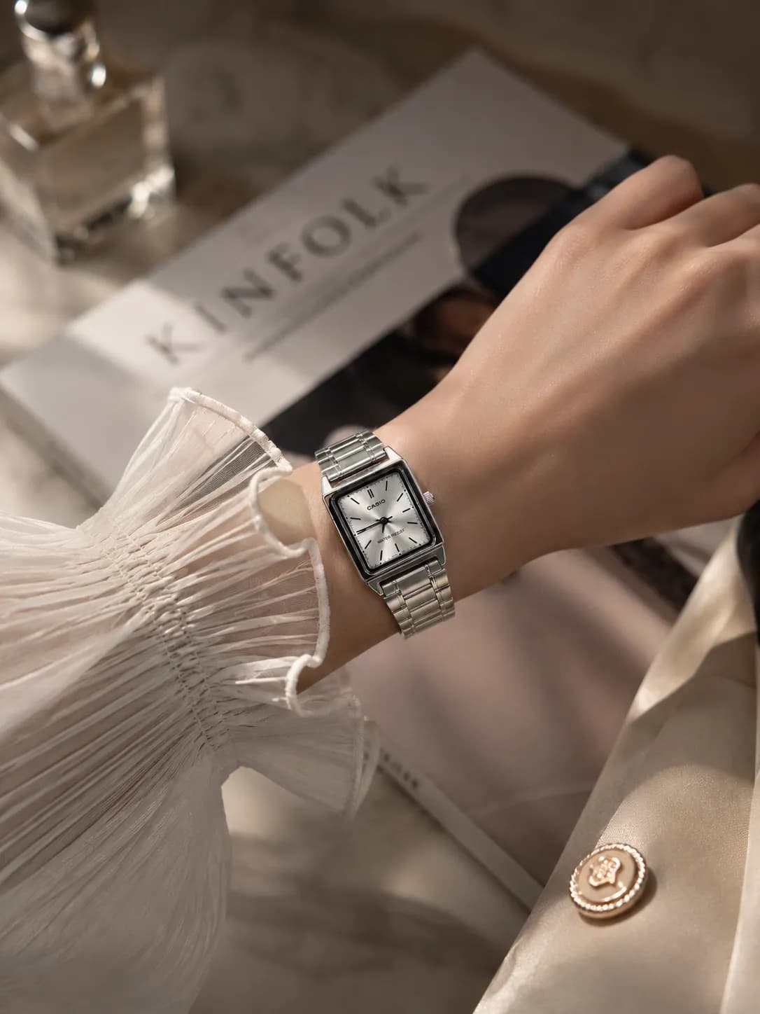 Casio | کاسیو LTP-V007D-7E سفید